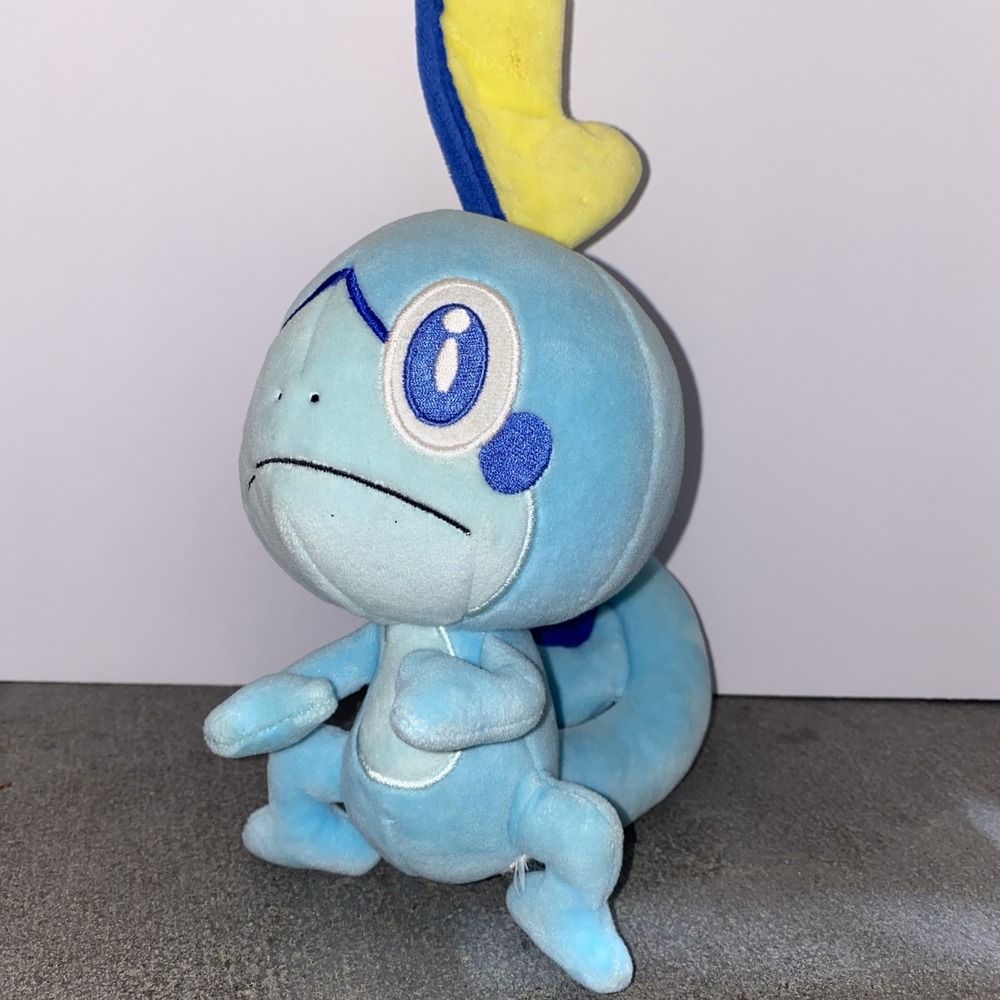 Sobble Plush 10" Pokémon Jazwares 2021 Pre-owned clean!